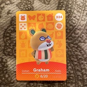 GENUINE ACNH Amiibo Graham